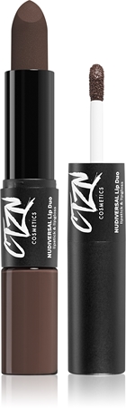 CTZN Nudiversal Lip Duo langlebiger, glänzender Lippenstift