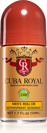 Cuba Royal deodorante roll-on per uomo