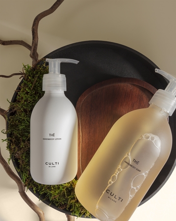 Culti Milano Hand&Body Thé putojantis rankų ir kūno muilas