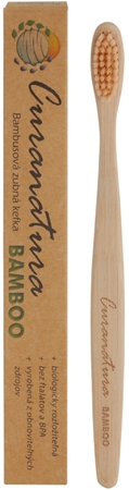 Curanatura Bamboo bambusový zubní kartáček soft