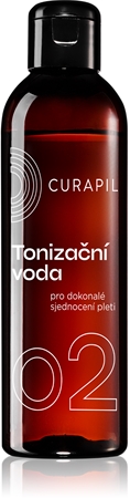 Curapil Šest kroků ke kráse 02 tonizační pleťová voda pro sjednocení barevného tónu pleti