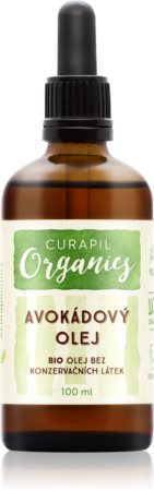 Curapil Organics Avokadoöljy Vartalolle ja Hiuksille