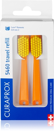 Curaprox Travel Set 2-pack комплект за пътуване резервни глави