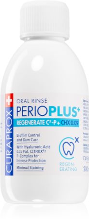 Curaprox Perio Plus+ Regenerate 0.09 CHX enjuague bucal con efecto regenerador