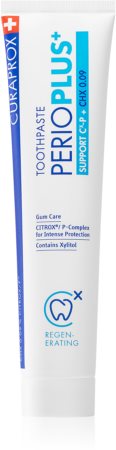 Curaprox Perio Plus+ Support 0.09 CHX паста за зъби против кървене на венци и пародонтоза
