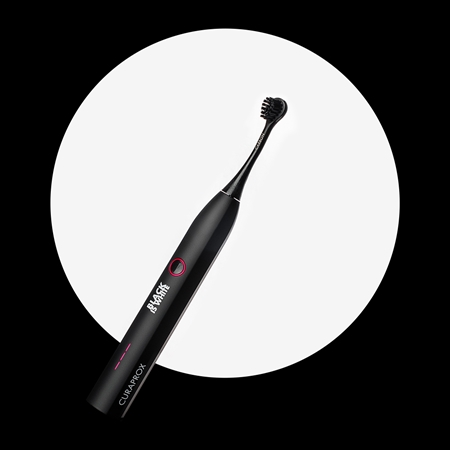 Curaprox Hydrosonic Black is White brosse à dents électrique sonique effet blancheur