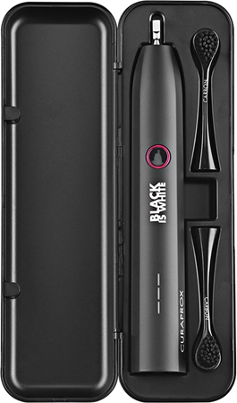 Curaprox Hydrosonic Black is White brosse à dents électrique sonique effet blancheur