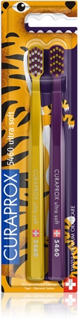 Curaprox Limited Edition Tiger Tandborste 5460 Ultra Soft