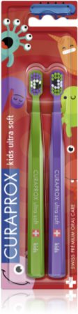 Curaprox Kids Duo zubní kartáček pro děti ultra soft