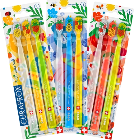 Curaprox Limited Edition Picnic tandbørster 5460 Ultra Soft
