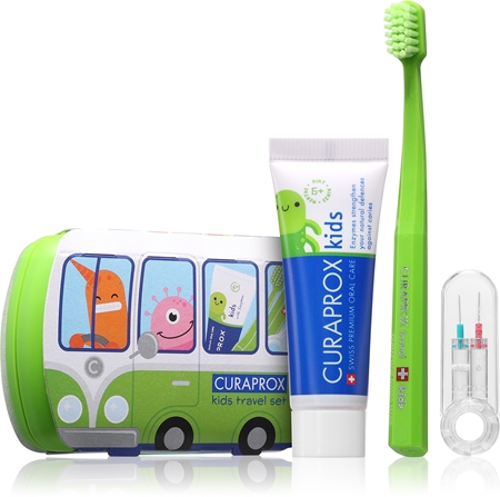 Curaprox Kids Travel Set Travel Kit for teeth, tongue and gums