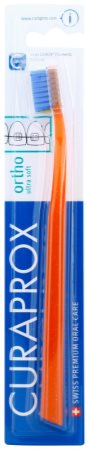 Curaprox Ortho Ultra Soft 5460 cepillo de dientes para ortodóncia para usuarios de aparatos fijos