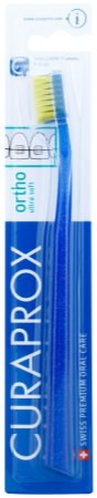 Curaprox Ortho Ultra Soft 5460 brosse à dents orthodontique pour les utilisateurs d'appareils dentaires fixes