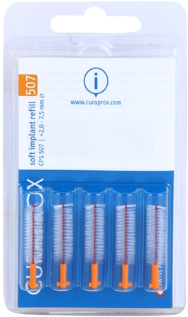 Curaprox Soft Implantat CPS scovolini interdentali di ricambio per la pulizia delle protesi 5 pz 5 pz