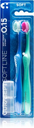 Curasept Softline 0.15 Soft 2pack zubní kartáček