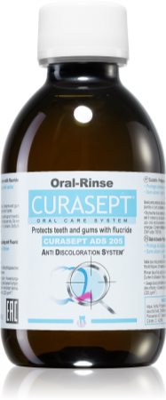 Curasept ADS 205 рідина для полоскання  рота для безпечного відбілювання та захисту емалі
