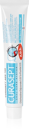 Curasept ADS 705 gel dentifrice contre la parodontite
