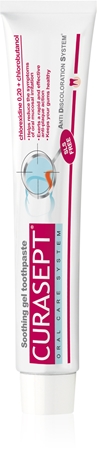 Curasept ADS Soothing dentifrice apaisant texture gel