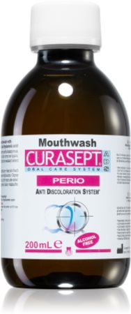 Curasept ADS Perio enjuague bucal con efecto antiplaca con ingrediente antibacteriano