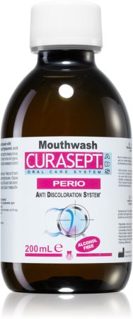Curasept ADS Perio ústní voda proti zubnímu plaku s antibakteriální přísadou