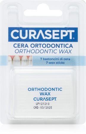 Curasept Orthodontic Wax cire orthodontique pour appareil dentaire