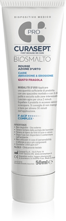 Curasept Biosmalto Mousse пінка для відновлення зубної емалі