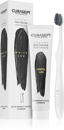 Curasept White Lux Set balinimo rinkinys dantims
