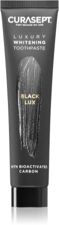 Curasept Black Lux černá bělicí zubní pasta s bělicím účinkem