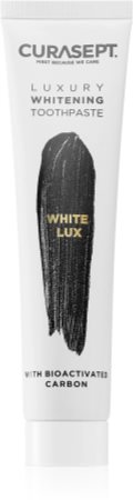 Curasept White Lux Toothpaste избелваща паста за зъби с активен въглен