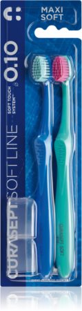 Curasept Softline 0.10 Maxi Soft 2Pack cepillo de dientes