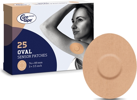 CureTape® Sensor Patches Classic adesivos de proteção