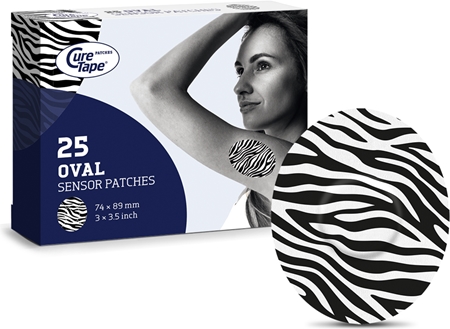 CureTape® Sensor Patches Oval Art cerotti protettivi