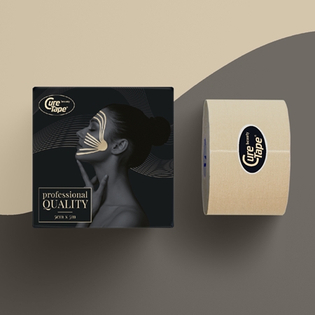 CureTape® Beauty fixační tejpovací páska na obličej