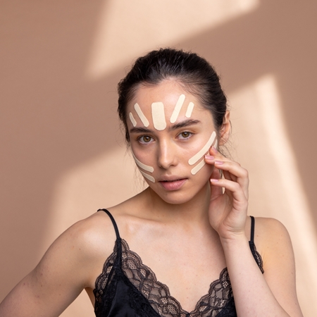 CureTape® Beauty fixační tejpovací páska na obličej