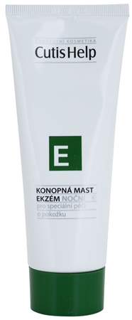CutisHelp Health Care E - Ekzém konopná noční mast při projevech ekzému na obličej a tělo