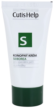 CutisHelp Health Care S - Seborea konopný krém na seboroickú dermatitídu na reguláciu kožného mazu