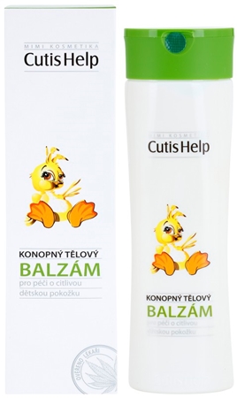 CutisHelp Mimi konopný tělový balzám pro děti od narození