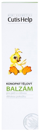 CutisHelp Mimi konopný tělový balzám pro děti od narození