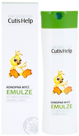 CutisHelp Mimi konopná mycí emulze pro děti od narození