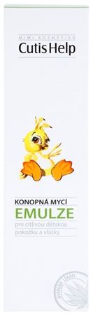 CutisHelp Mimi konopná mycí emulze pro děti od narození