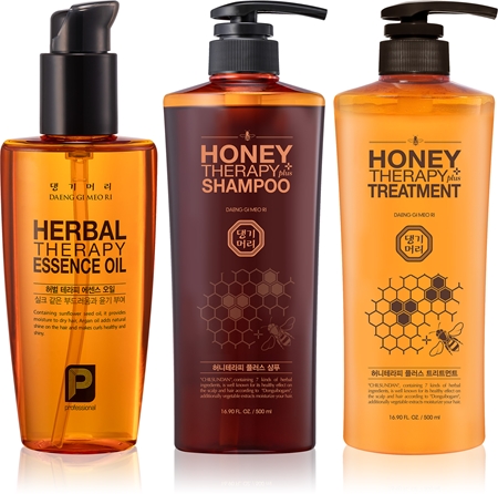 DAENG GI MEO RI Honey Therapy Hair Care ensemble