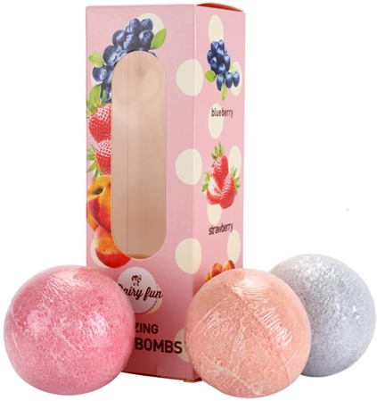 Značka Dairy Fun Bath Bombs kosmetická sada II.