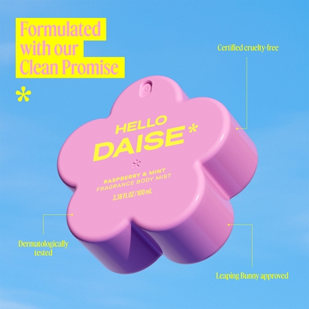 DAISE Hello Daise spray corporel pour femme Raspberry & Mint
