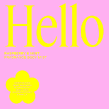 DAISE Hello Daise spray corporel pour femme Raspberry & Mint