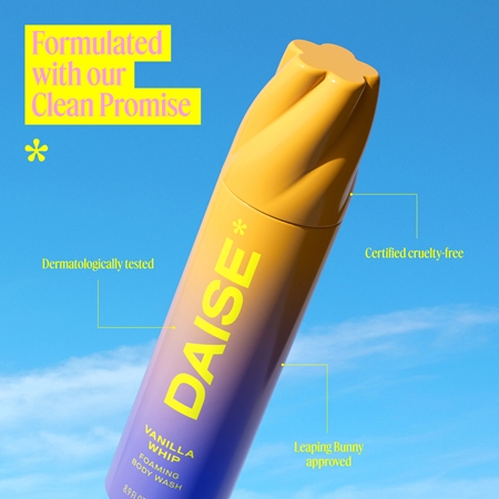 DAISE Vanilla Whip foaming shower gel