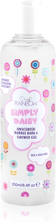 Daisy Rainbow Bubble Bath Simply Daisy Gel de banho e banho de espuma para crianças