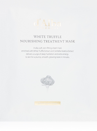 d'Alba White Truffle Nourishing Treatment Mask Intensely Moisturising Face Mask with soothing effect