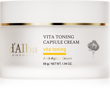d'Alba Vita Toning Capsule Cream Deep Moisturizing Cream with a brightening effect