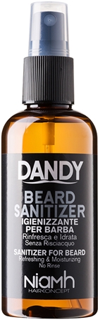 DANDY Beard Sanitizer spary limpiador sin aclarado para la barba