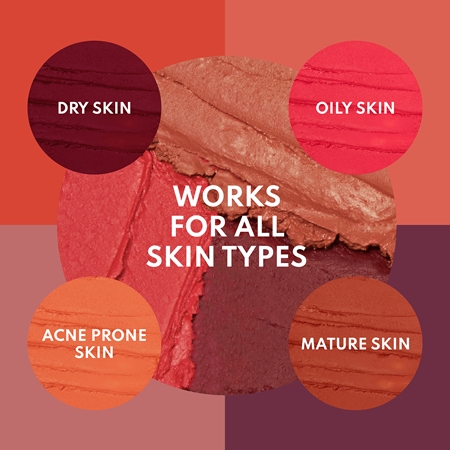 Danessa Myricks Beauty Yummy Skin Blurring Balm Powder Flushed balsam tonic pentru buze si obraji
